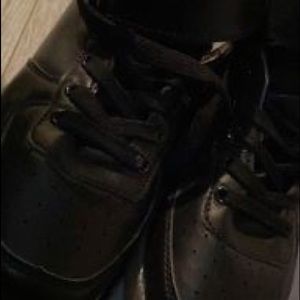 Black Light Up High Tops